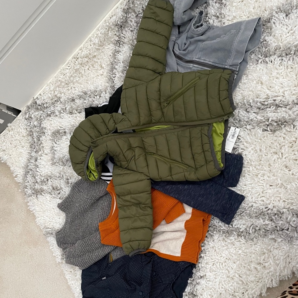 18-24 month Fall sweater and jacket bundle